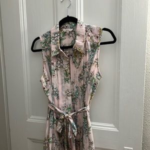 Floral summer sleeveless